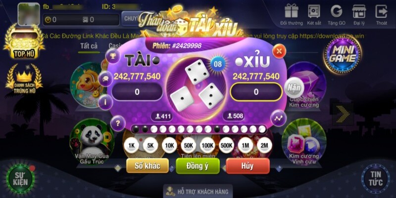 Game tài xỉu online sở hữu nhiều ưu điểm nổi bật